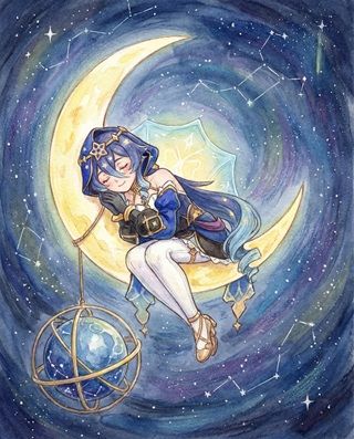 Layla Genshin Impact Character Art